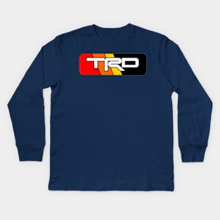 TRD HERITAGE TOYOTA LOGO T-SHIRT Kids Long Sleeve T-Shirt